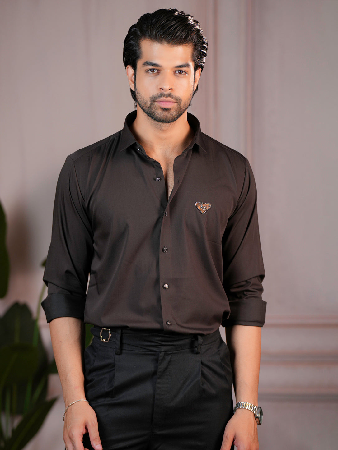 Premium Cotton Blend Formal Shirt